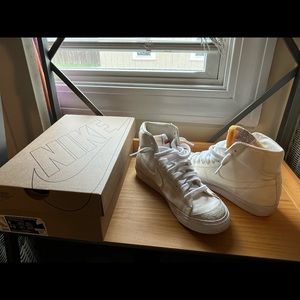 Nike blazer canvas white vintage